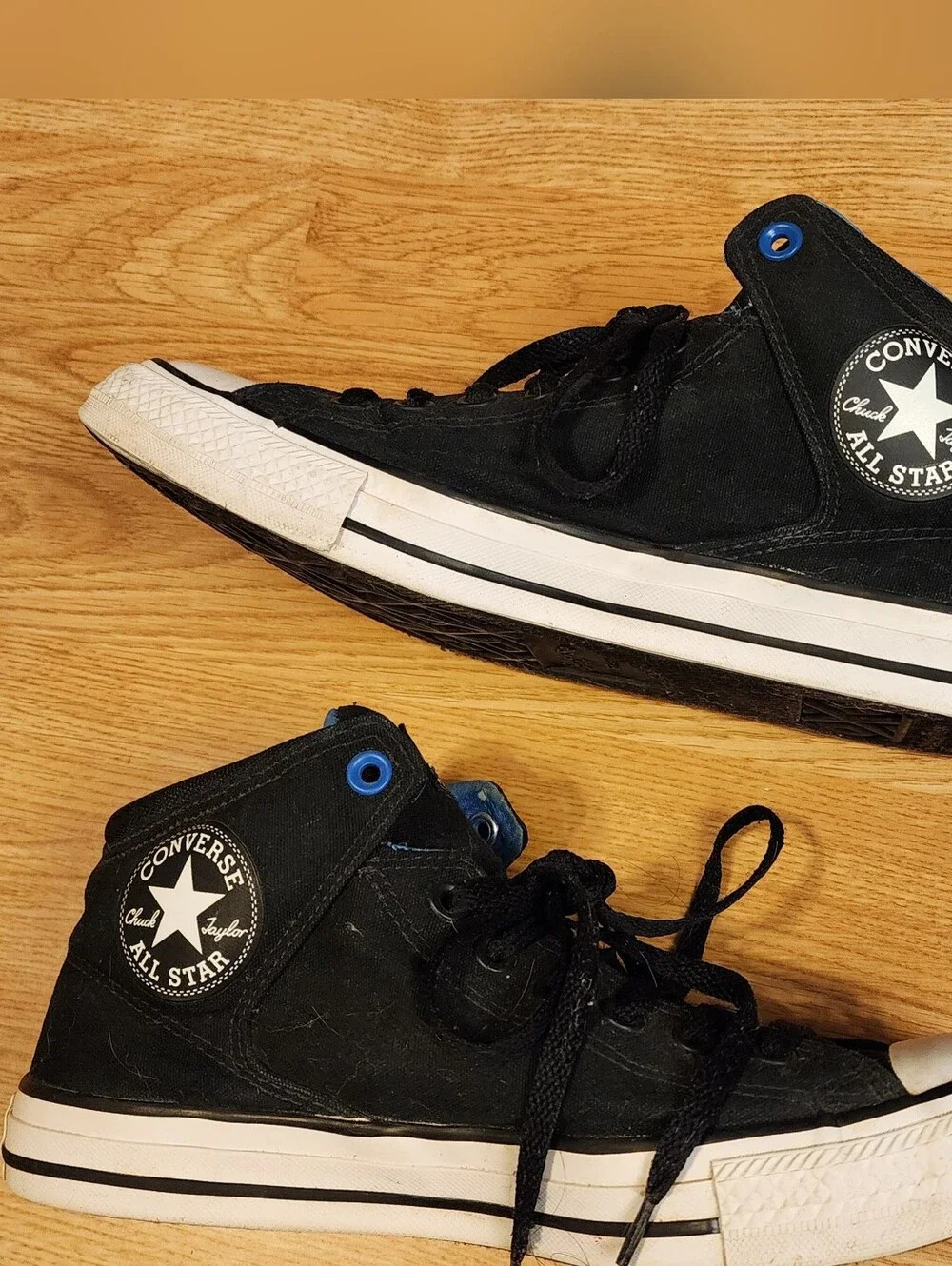 Converse CHUCK TAYLOR All Star High Street Sneaker Men's Black 164378F Sz 9 - Picture 6 of 12